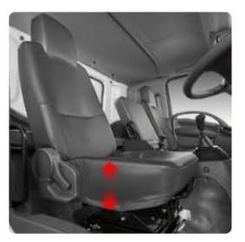 Kursi pegas dengan Angin - Seat air suspnsion Kursi pegas dengan Angin - Seat air suspnsion
