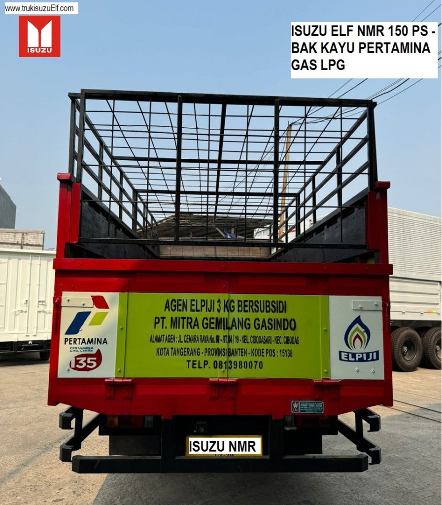 BAK KAYU PERTAMNA GAS LPG 3 KG ISUZU NMR ( BELAKANG ) BAK KAYU PERTAMNA GAS LPG 3 KG ISUZU NMR ( BELAKANG )