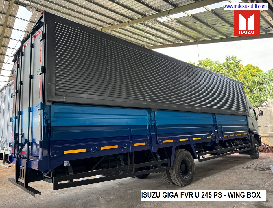 truk wing box isuzu Giga FVR U truk wing box isuzu Giga FVR U