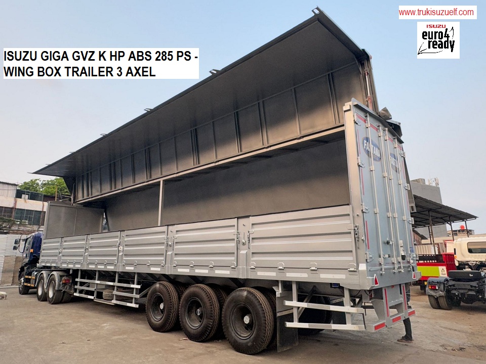 trailer wing box Giga GVZ 6x4 285 PS trailer wing box Giga GVZ 6x4 285 PS