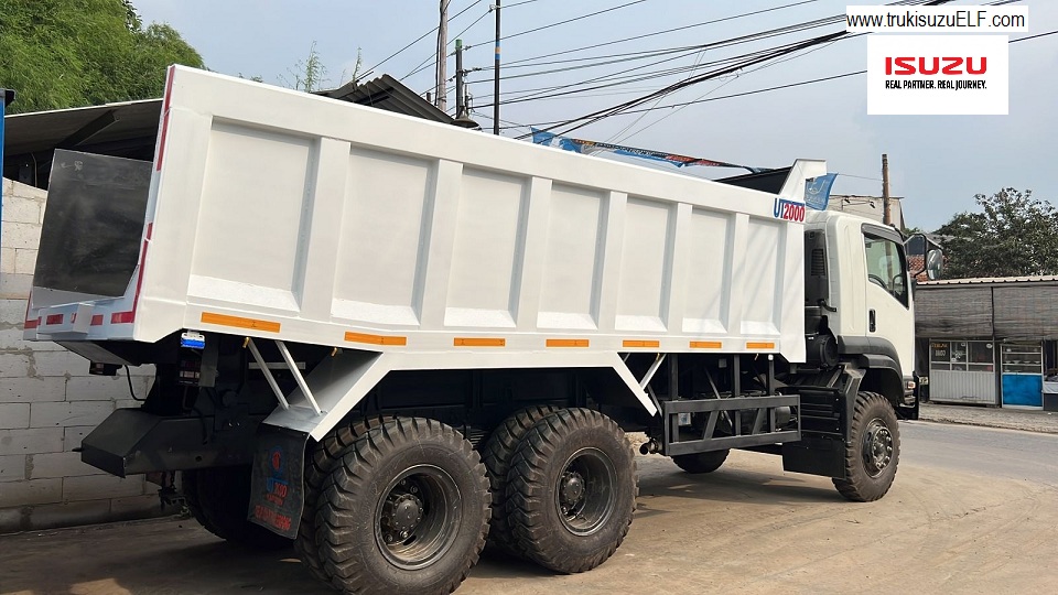 isuzu Giga FVZ N HP Dump Truk SCOW END