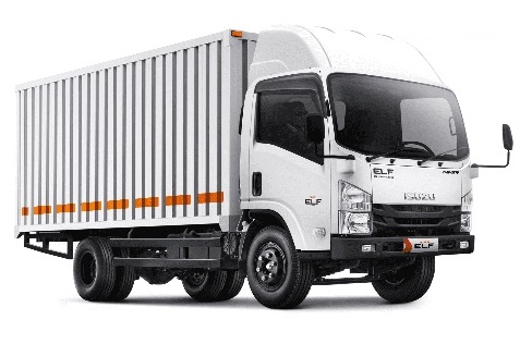 Karoseri BOX BESI Isuzu NMR 6 BAN