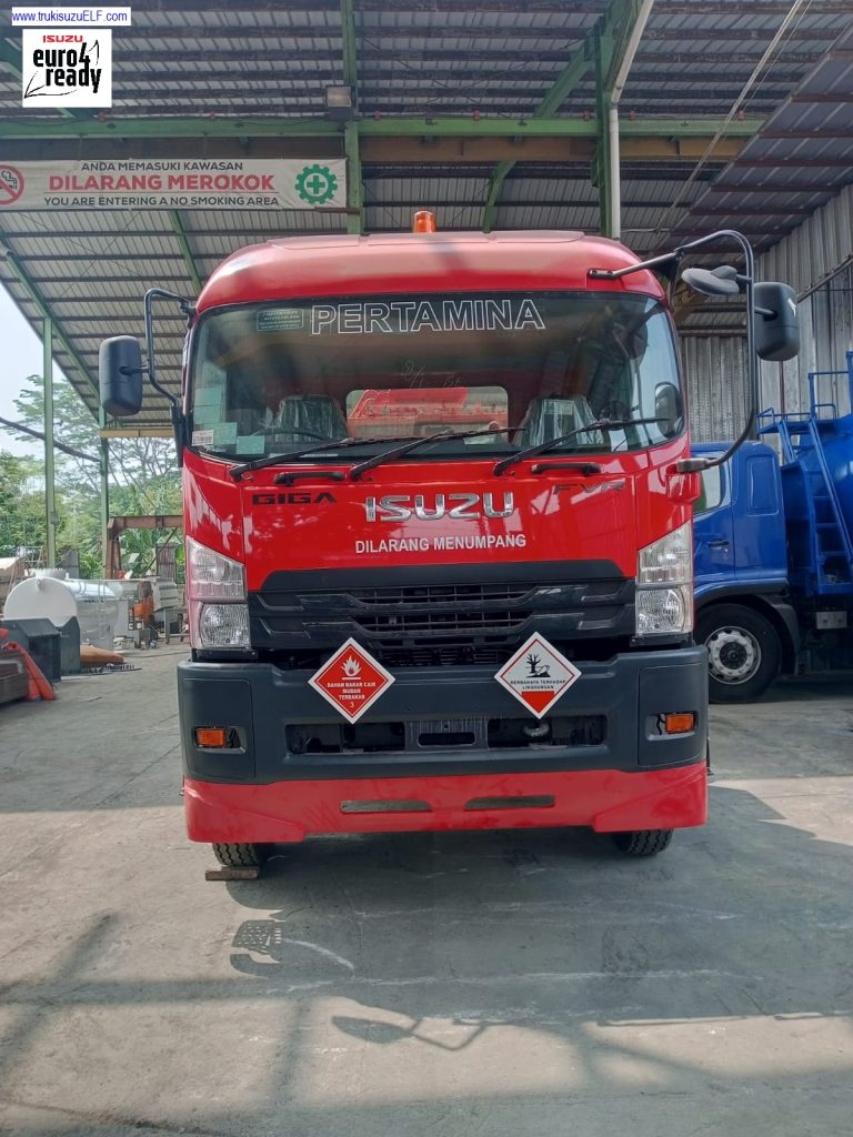 ISUZU GIGA FVR P Aplikasi Tangki BBM Pertamina 8000 Liter ISUZU GIGA FVR P Aplikasi Tangki BBM Pertamina 8000 Liter