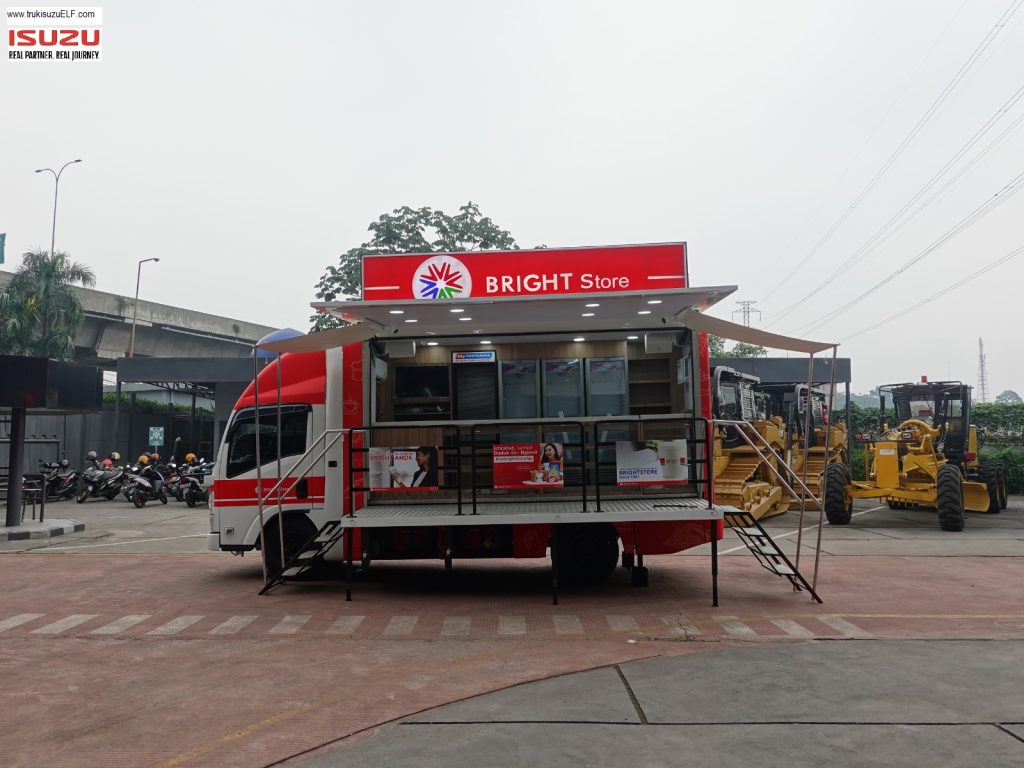 Truk MOKO Mobil Toko Isuzu Elf NLR 4 ban Truk MOKO Mobil Toko Isuzu Elf NLR 4 ban