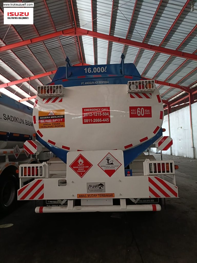 Tangki 16 KL Isuzu Giga FVM N HP ABS